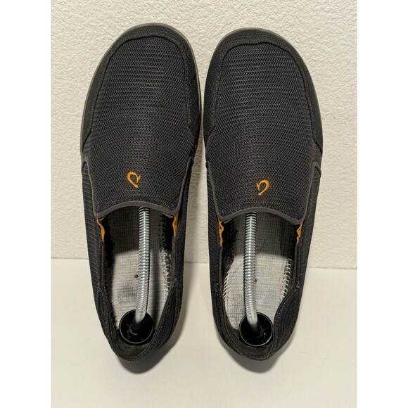 OLUKAI Mens Nohea Mesh Slip-On Shoes Size 10 Grey Sneakers NO INSOLES main image 16